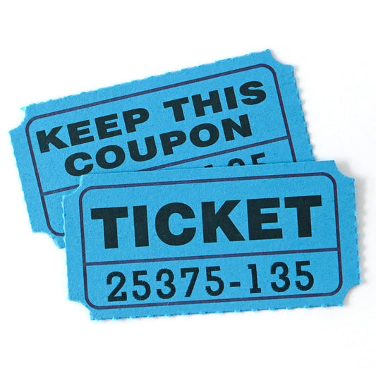 DGBDPACK Raffle Tickets, Bold Numbers for Easy Reading, Ticket for Events, Entry, Class Reward